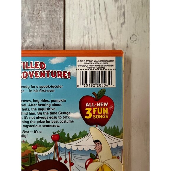 Curious George: A Halloween Boo Fest DVD - Picture 3 of 4